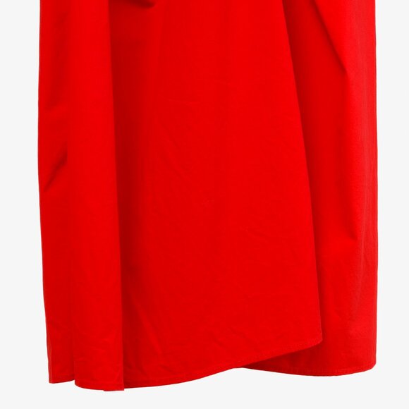 Proenza Schouler Resort 2019 Poppy Poplin Tie-Waist Shirtdress - Picture 9 of 13